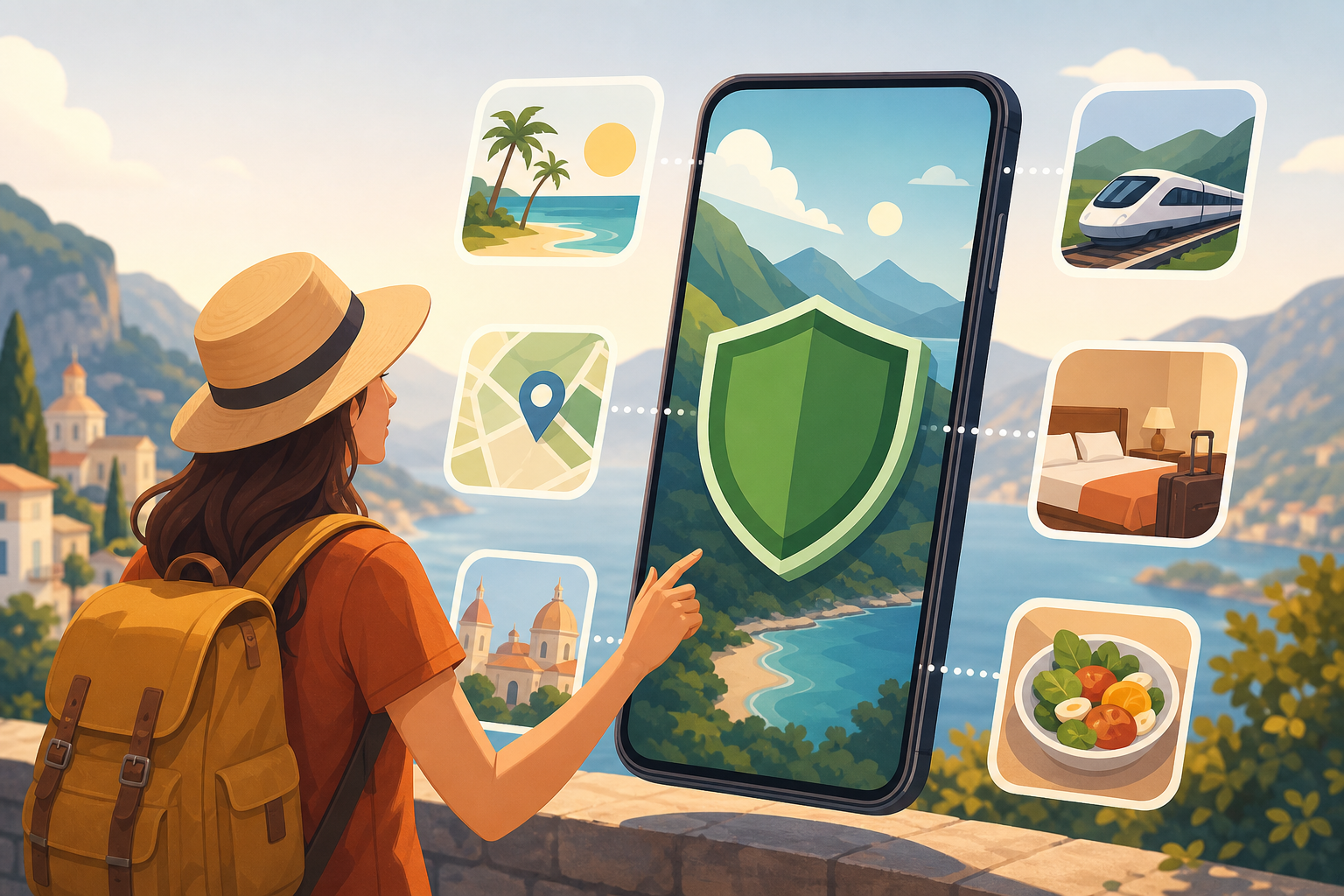 Beitragsbild: Android 16 Display-Beschränkungen: Reise-Apps 2026 – Praxis-Guide