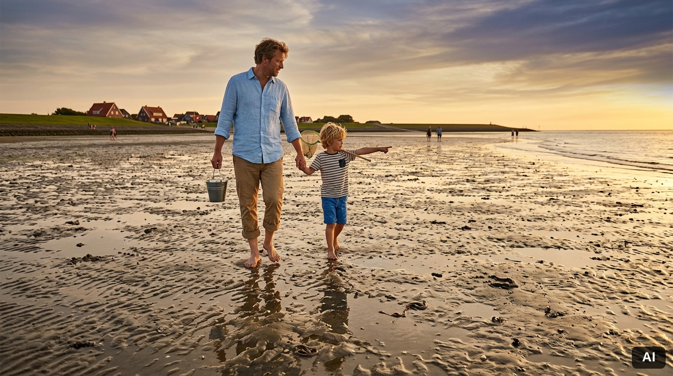 Beitragsbild: Ebbe und Flut Nordsee: Gezeiten Tabelle & Vorhersage – Tipps