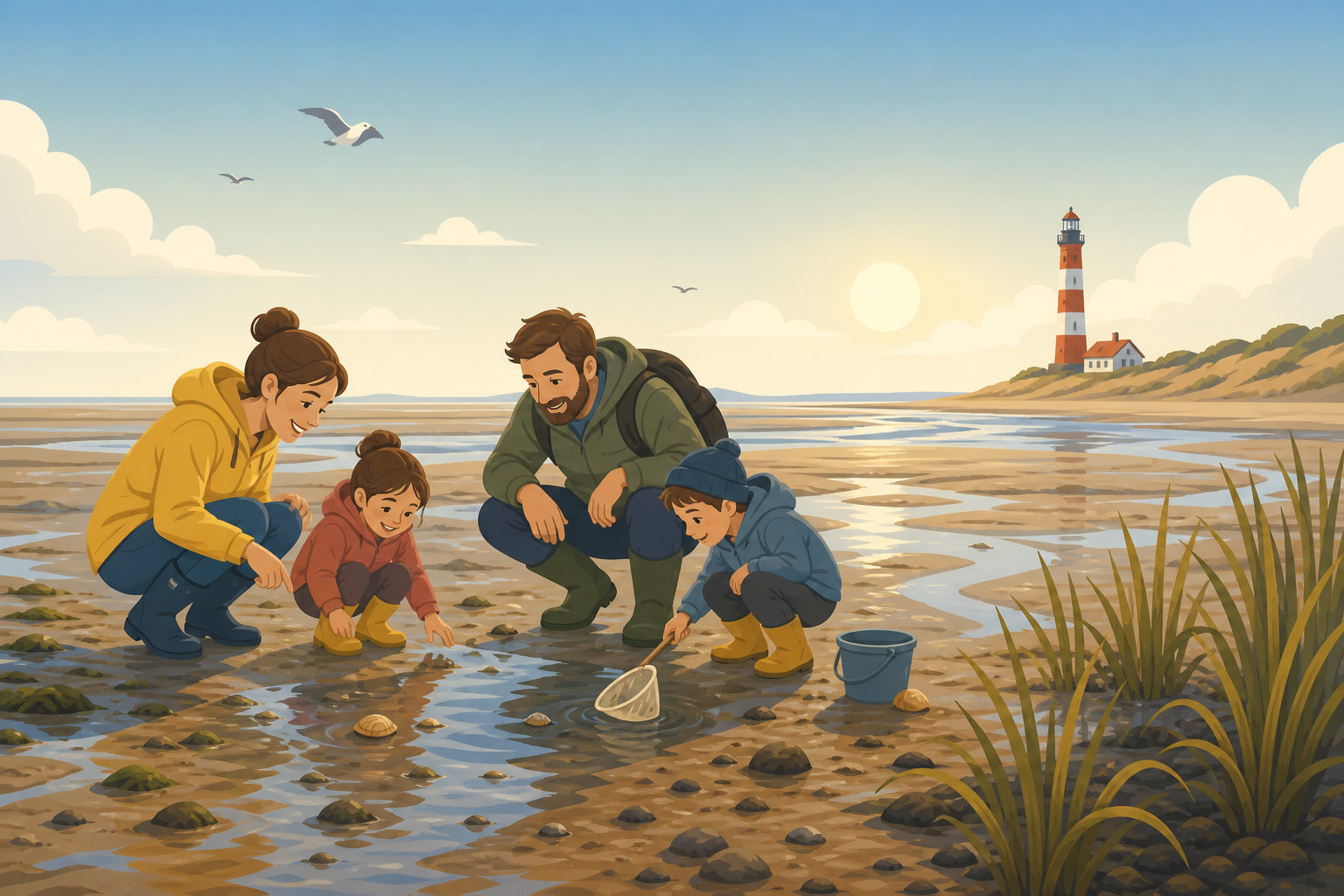 Beitragsbild: Gezeitenvorhersage Nordsee – Sichere Wattplanung mit FAQ