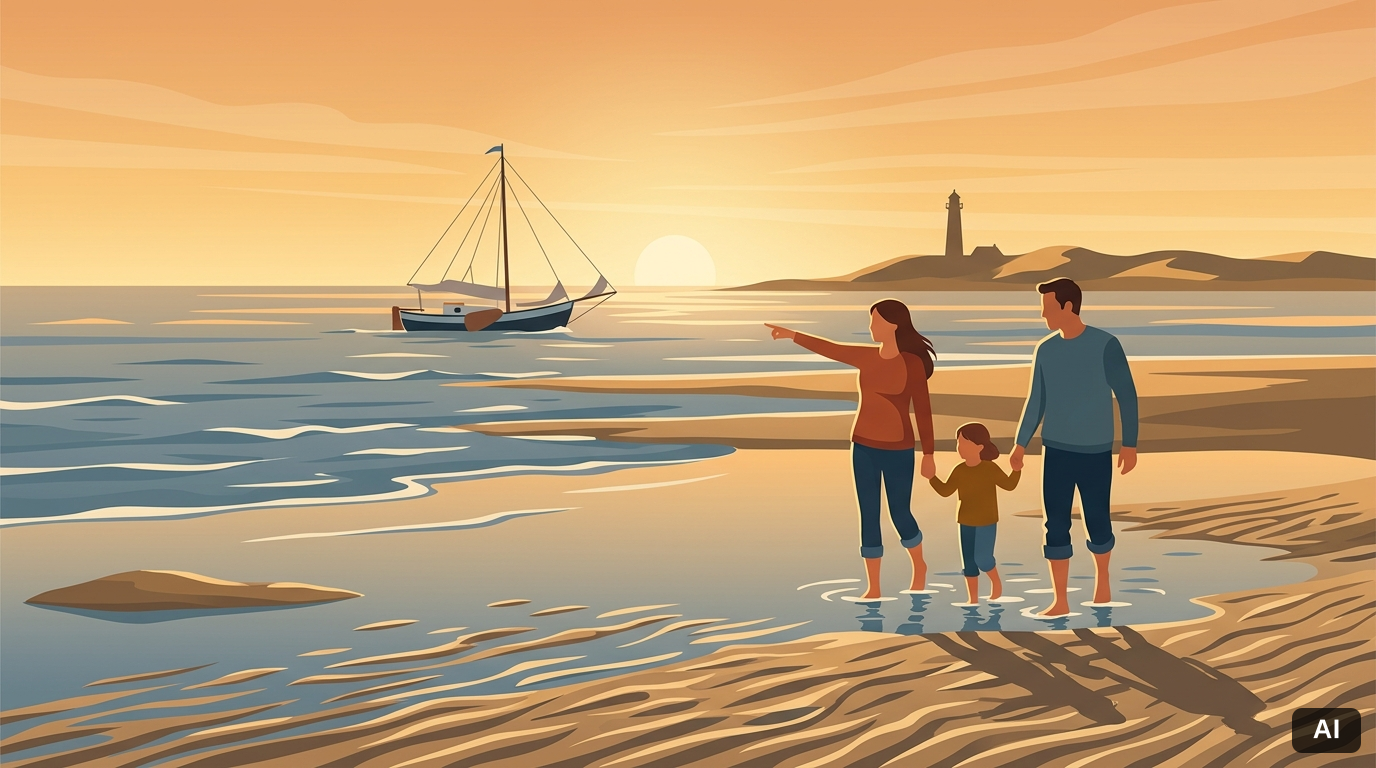 Beitragsbild: Gezeitenkalender Nordsee – aktuelle Tidenzeiten – Praxis-Guide