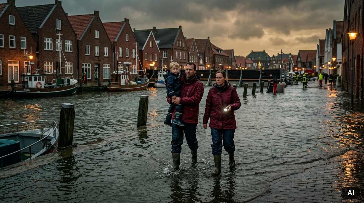 Beitragsbild: Husum Hochwasser heute – aktuelle Pegelstände – Praxis-Guide