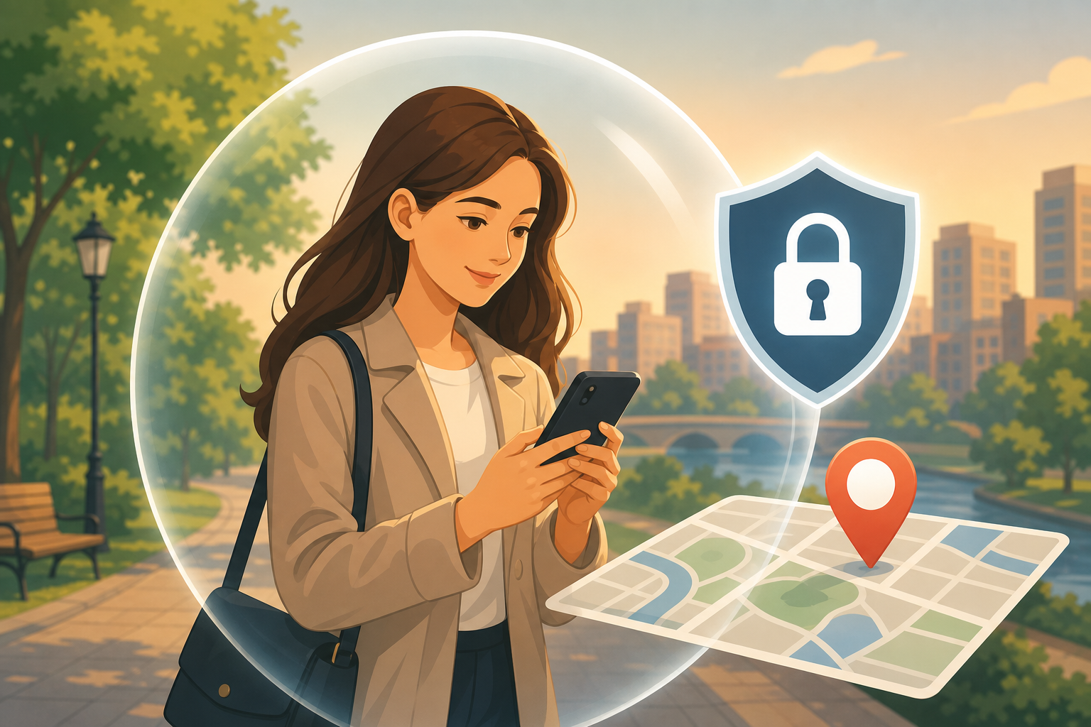 Beitragsbild: Mobile App Security: Standortdaten schützen 2026 – Ratgeber