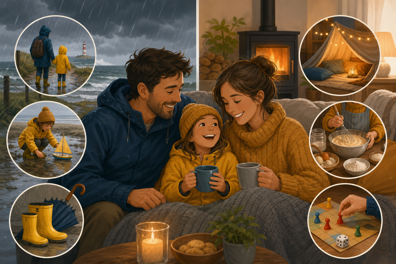 Beitragsbild: Welche Indoor- und Outdoor-Tipps helfen bei Schietwetter?